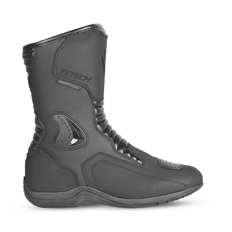 R-TECH TROJAN LUNAR BOTAS DE MOTO NEGRO
