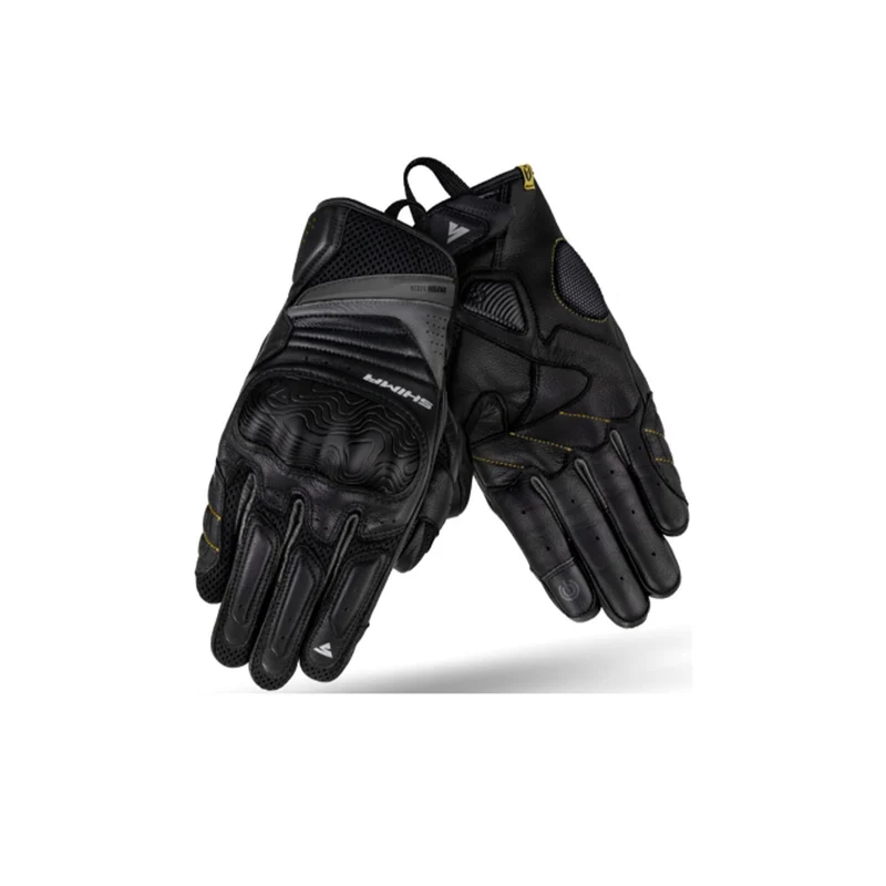 SHIMA RUSH GUANTES DE MOTO HOMBRE NEGRO