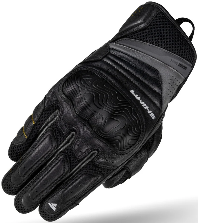 SHIMA RUSH GUANTES DE MOTO HOMBRE NEGRO