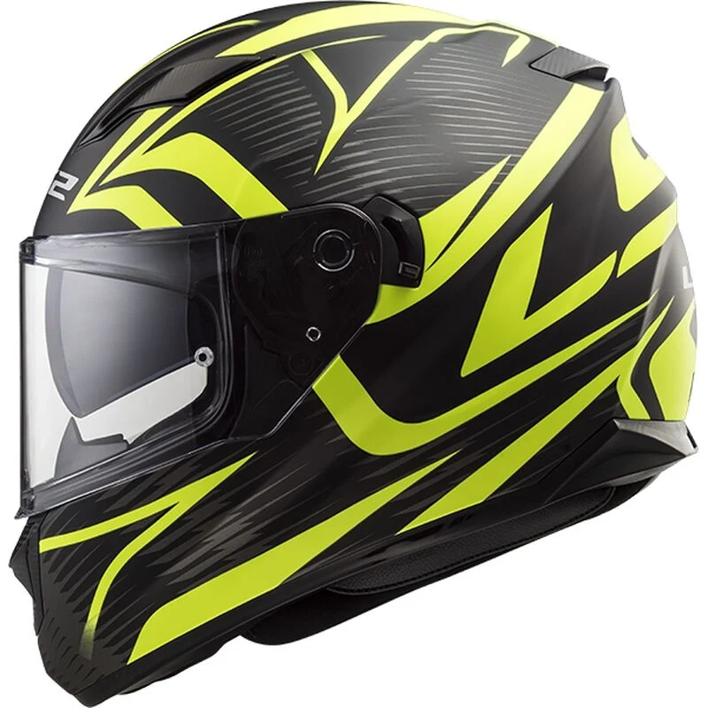 LS2 FF320 STREAM EVO JINK MATT BLACK YELLOW