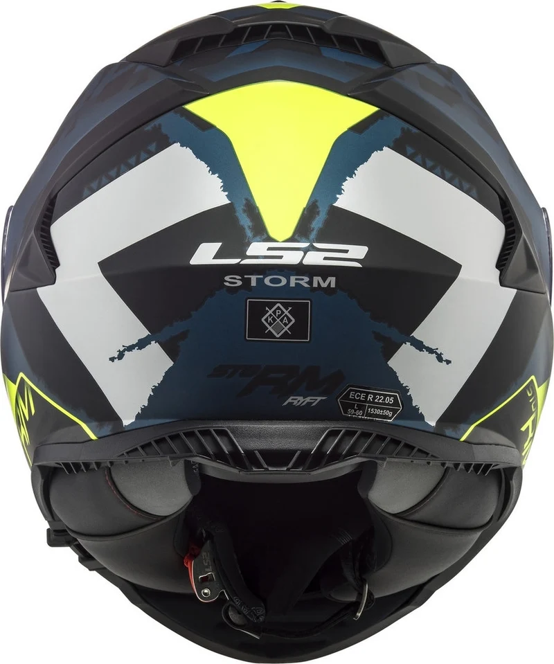 LS2 FF800 STORM SPRINTER M.BLACK SILVER COBALT