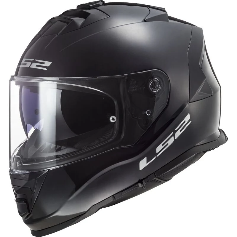 LS2 FF800 STORM SOLID GLOSS BLACK