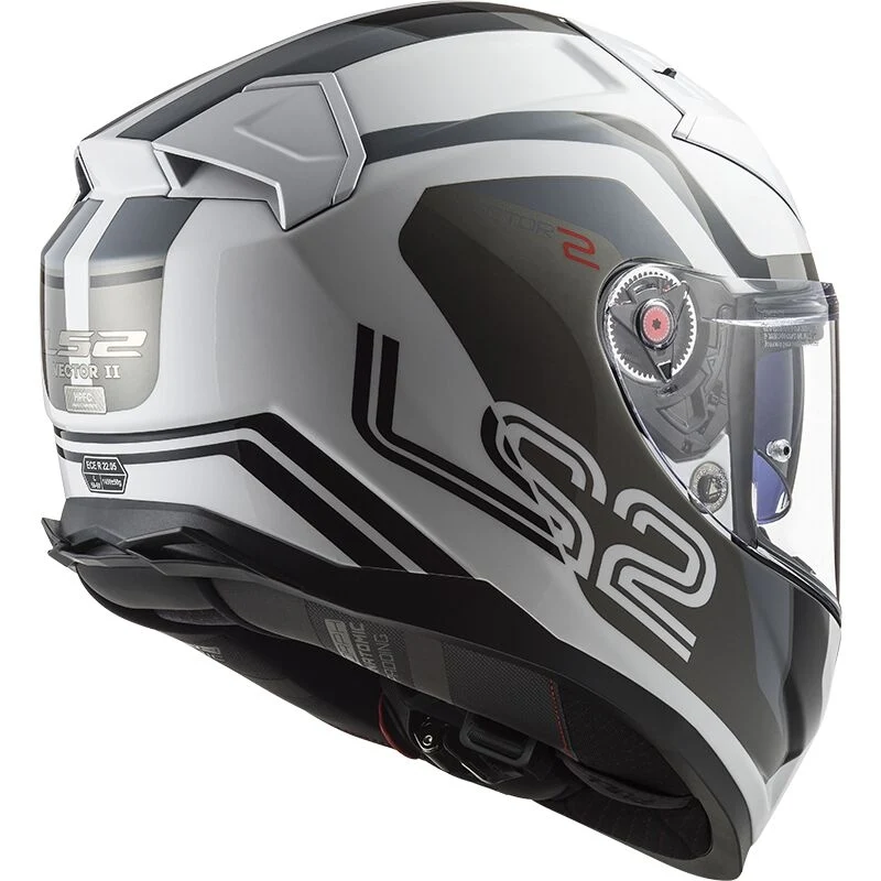 LS2 FF811 VECTOR II METRIC WHITE TITAN.SILVER
