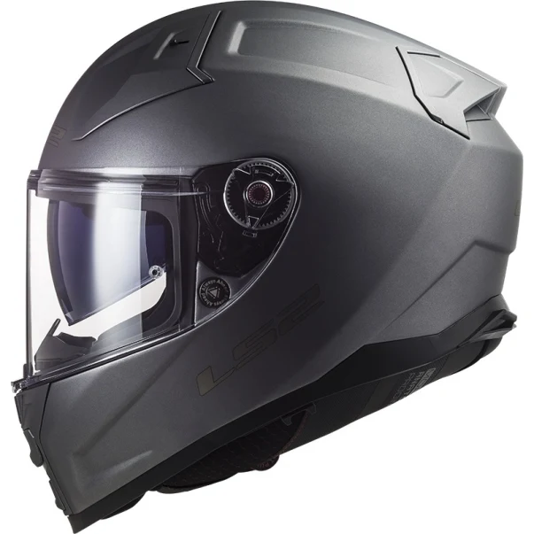 LS2 FF811 VECTOR II SOLID MATT TITANIUM