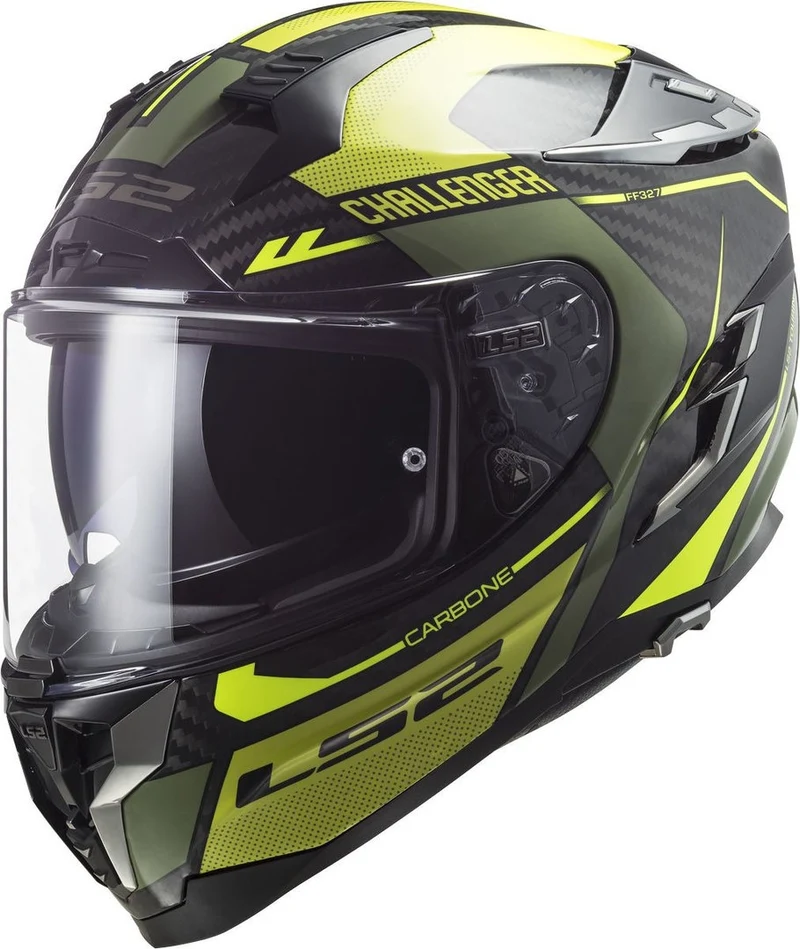 LS2 FF327 CHALLENGER CT2 THORN MILITARY GREEN
