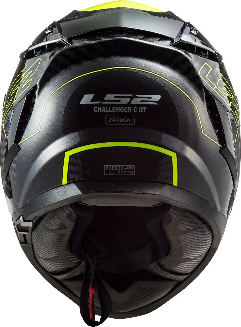 LS2 FF327 CHALLENGER CT2 FOLD GLOSS H-V YELLOW