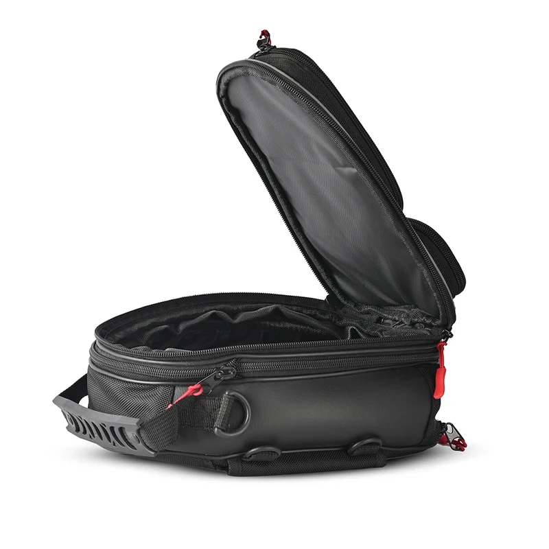R-TECH-Mochila Textil Beat Double Pocket Negro