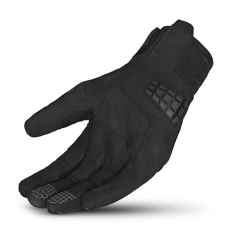 BELA CIRUS CAMO GUANTES DE MOTO TEXTIL VERANO NEGRO AZUL CAMO