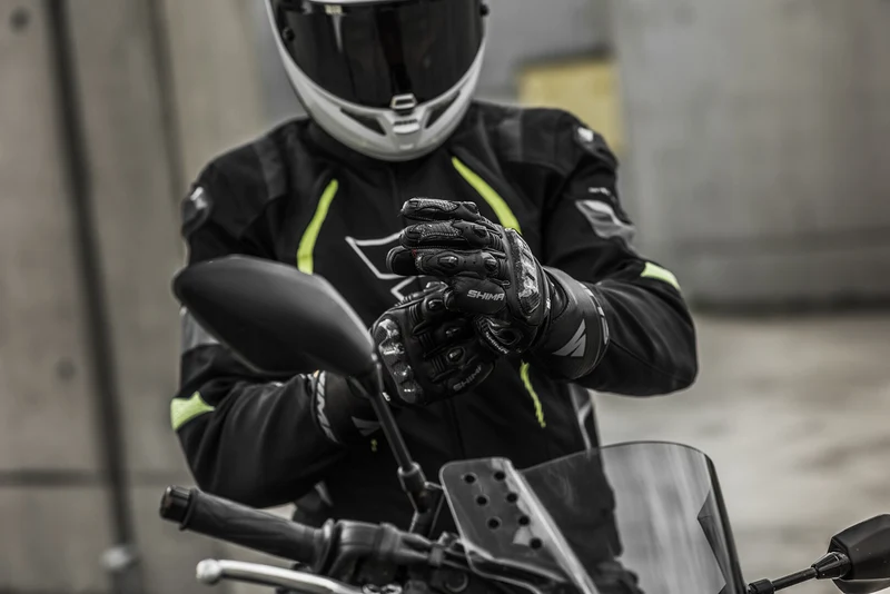 SHIMA RS-2 GUANTES DE MOTO MUJER NEGRO