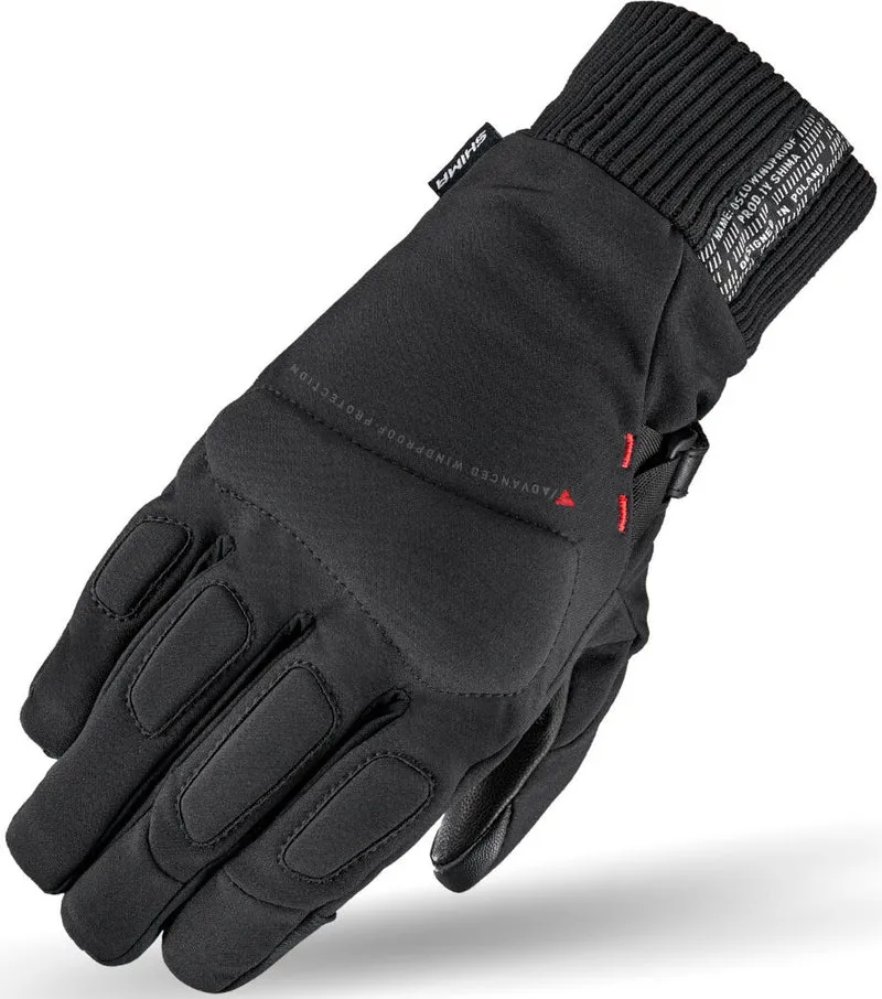 SHIMA OSLO WIND GUANTES DE MOTO HOMBRE NEGRO