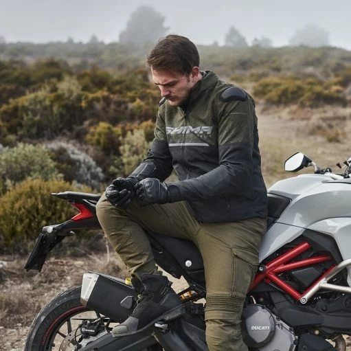 SHIMA GIRO 2.0 DE MOTO HOMBRE CAQUI