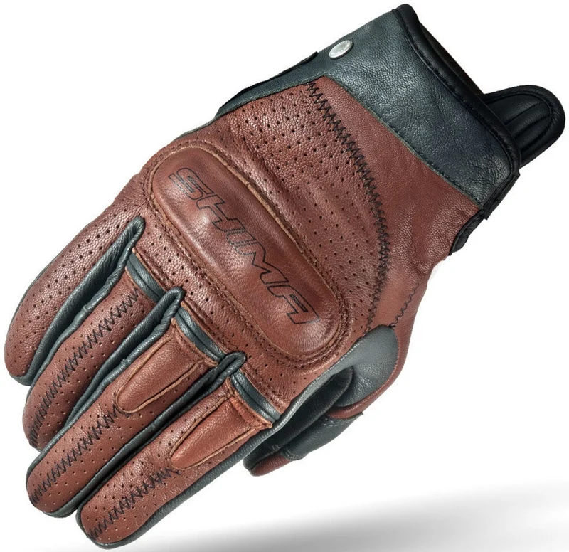 SHIMA CALIBER GUANTES DE MOTO HOMBRE MARRÓN