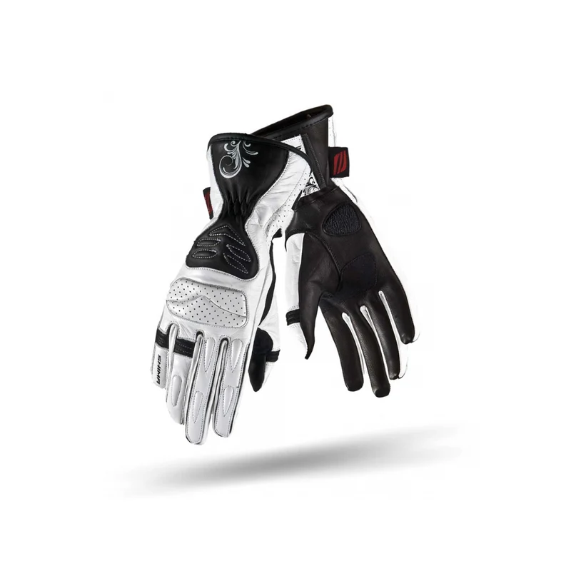 SHIMA CALDERA GUANTES DE MOTO BLANCO