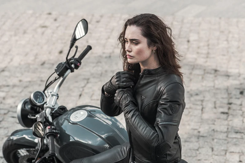 SHIMA BULLET GUANTES DE MOTO MUJER NEGRO