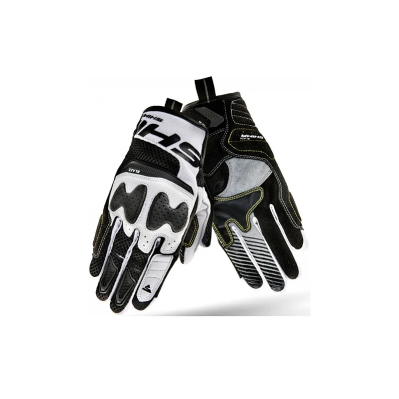 SHIMA BLAZE GUANTES DE MOTO HOMBRE BLANCO