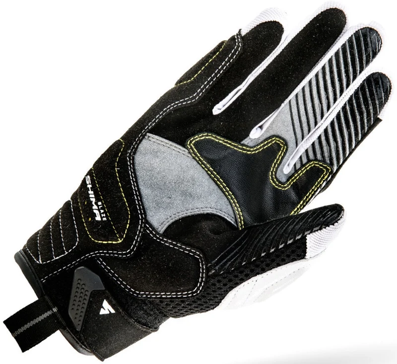 SHIMA BLAZE GUANTES DE MOTO HOMBRE BLANCO