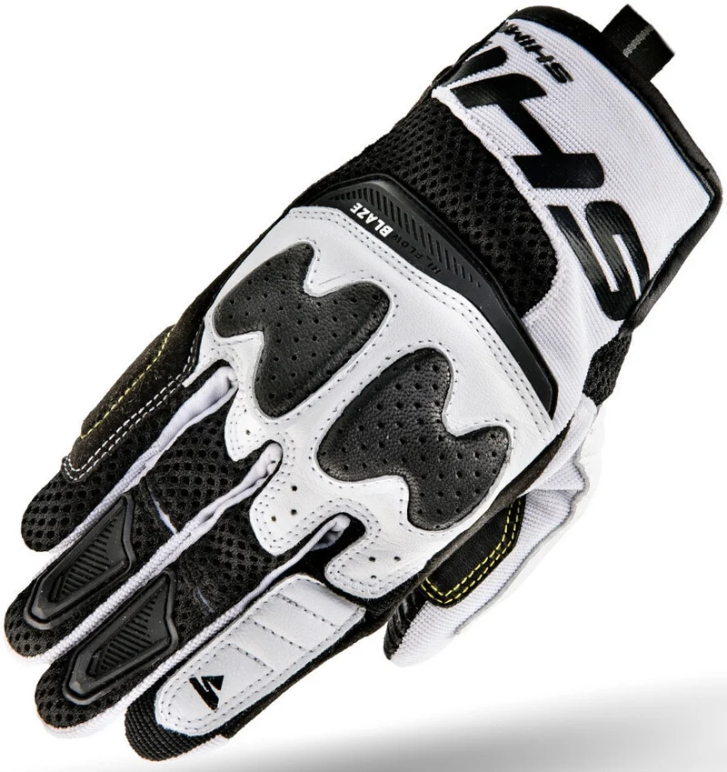 SHIMA BLAZE GUANTES DE MOTO HOMBRE BLANCO