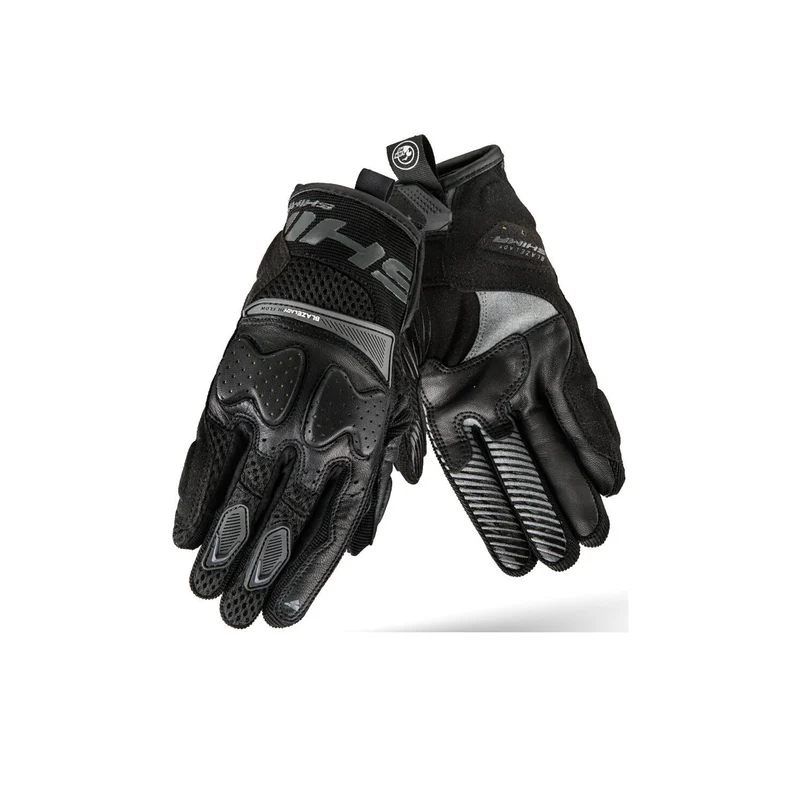 SHIMA BLAZE GUANTES DE MOTO MUJER NEGRO