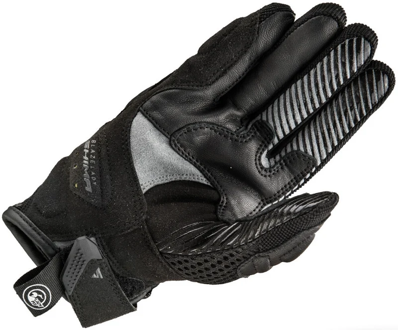 SHIMA BLAZE GUANTES DE MOTO MUJER NEGRO