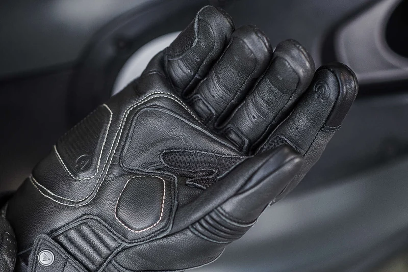 SHIMA AVIATOR GUANTES DE MOTO NEGRO