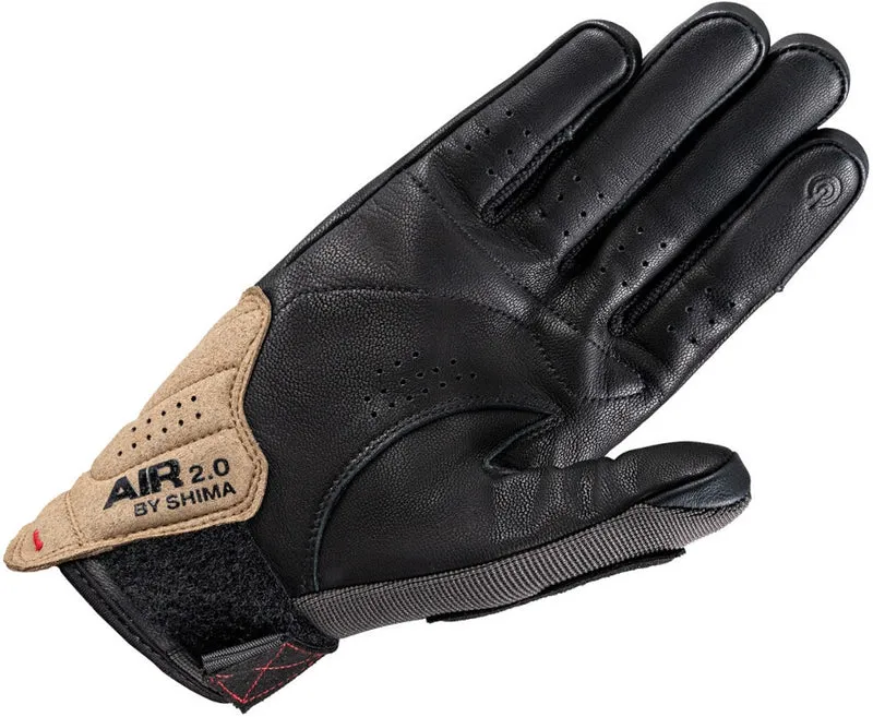 SHIMA AIR 2.0 GUANTES DE MOTO HOMBRE MARRON