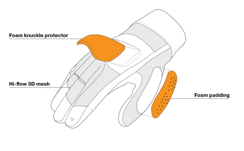 SHIMA AIR 2.0 GUANTES DE MOTO HOMBRE MARRON