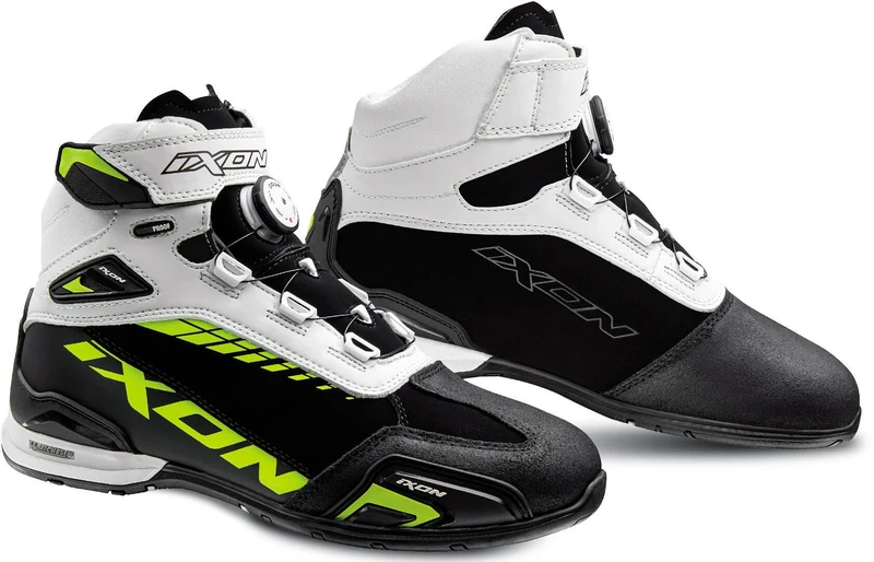 IXON- BOTAS BULL WP BLACK/WHITE/BRIGHT YELLOW