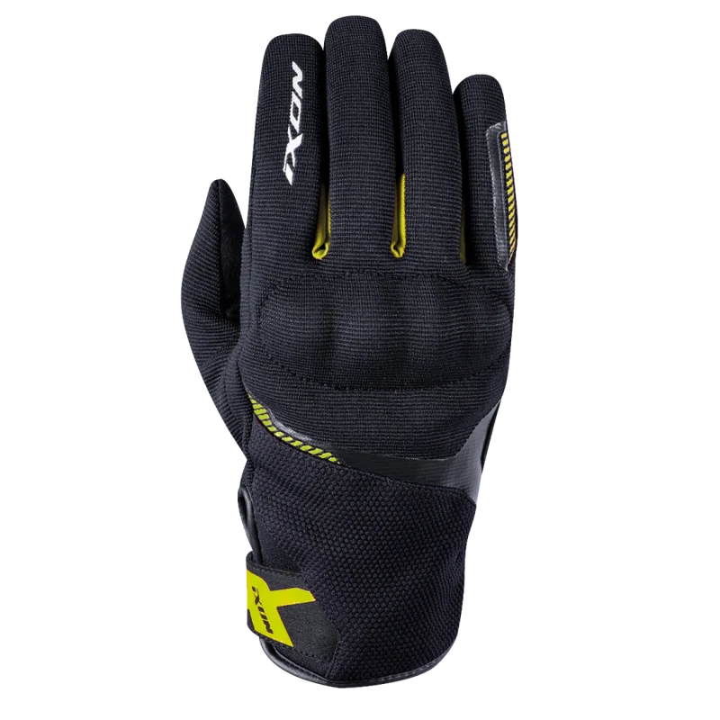 IXON- GUANTES PRO BLAST BLACK/BRIGHT YELLOW