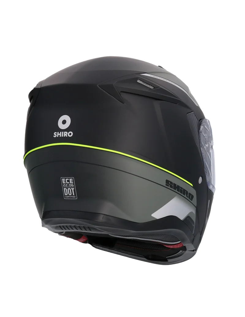 SHIRO CASCO DISCOVER ROYAL VERDE MATE