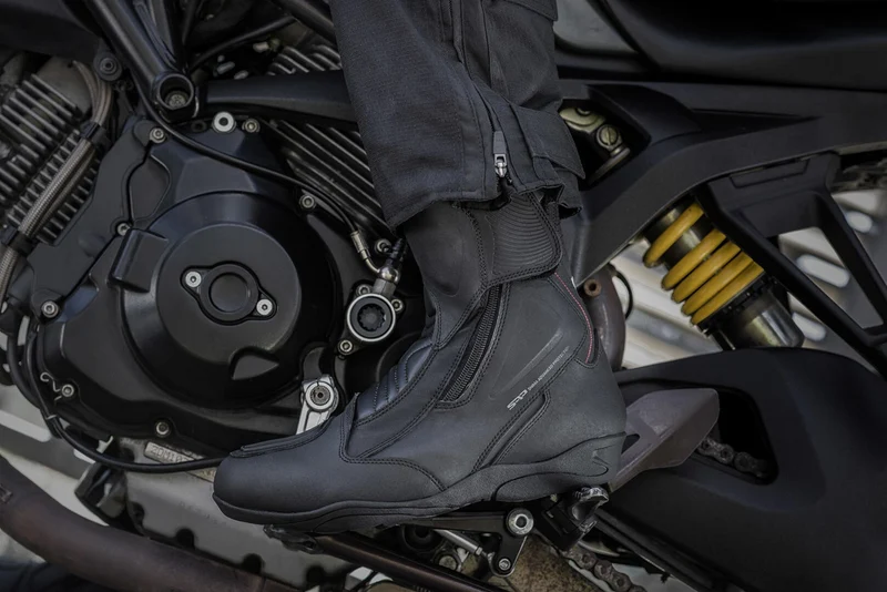 SHIMA TERRA MAN BOTAS DE MOTO NEGRO