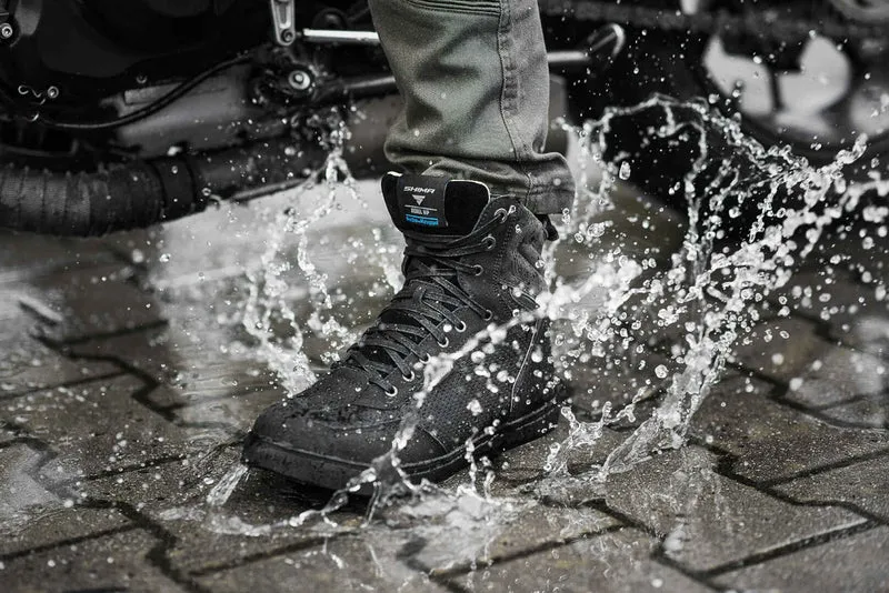 SHIMA REBEL WP BOTAS DE MOTO HOMBRE NEGRO