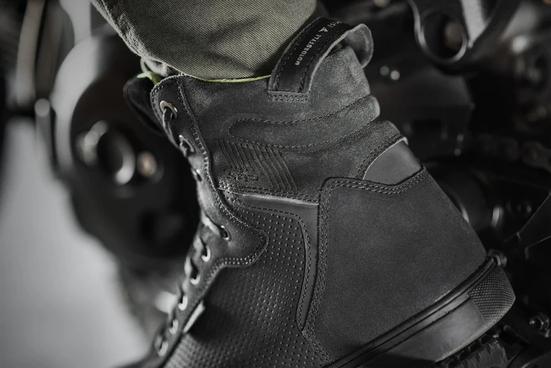 SHIMA REBEL WP BOTAS DE MOTO HOMBRE NEGRO