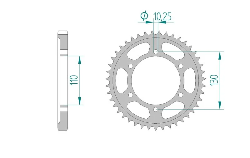 Couronne AFAM 12813 - 38 dents