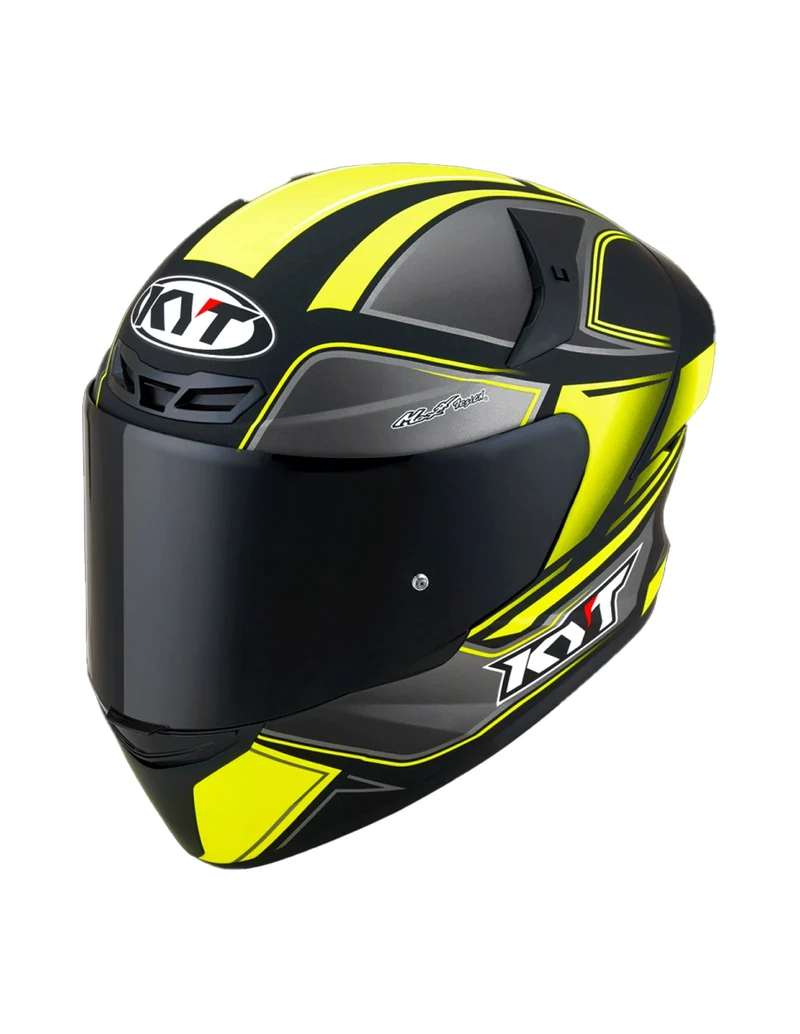 KYT- CASCOS TT-COURSE TOURIST MATT YELLOW FLUO