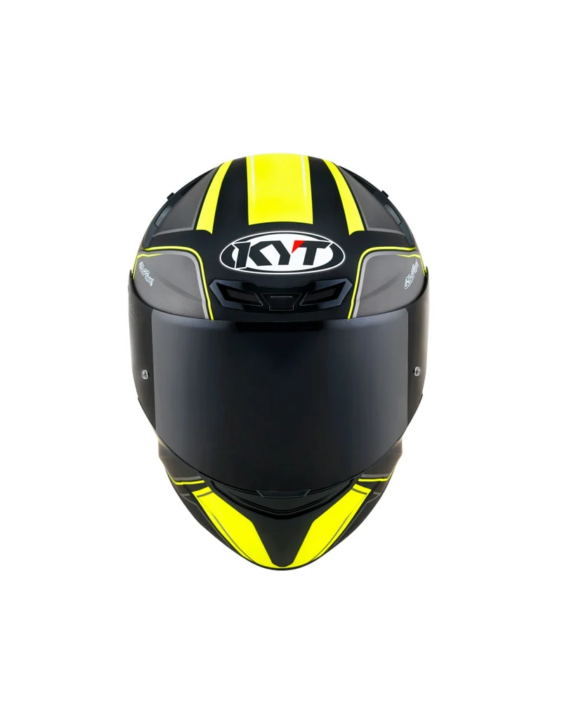 KYT- CASCOS TT-COURSE TOURIST MATT YELLOW FLUO