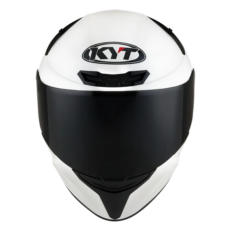 KYT- CASCOS TT-COURSE PLAIN WHITE