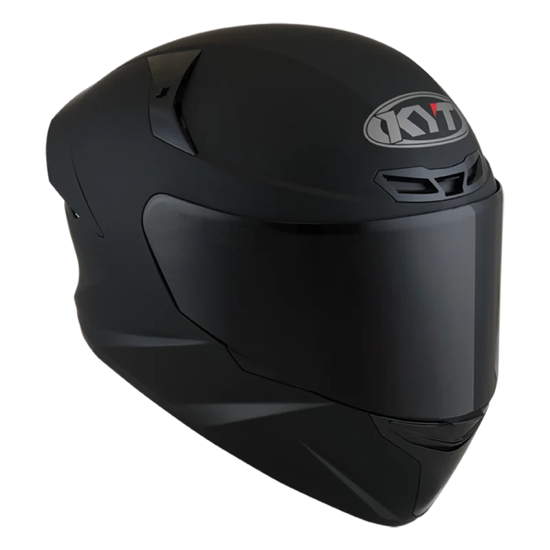 KYT- CASCOS TT-COURSE PLAIN MATT BLACK