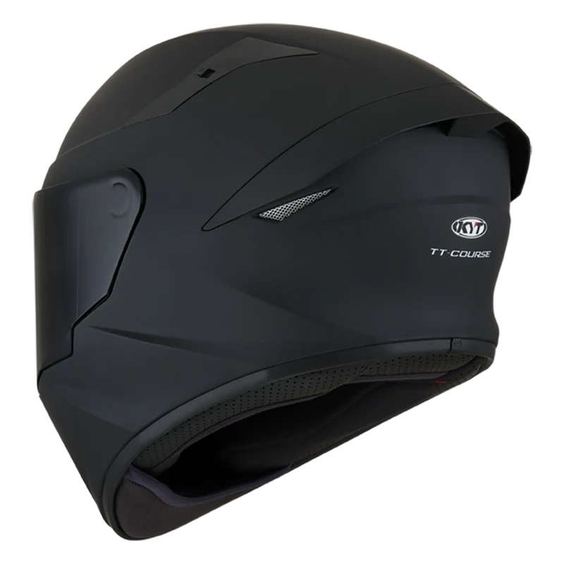 KYT- CASCOS TT-COURSE PLAIN MATT BLACK