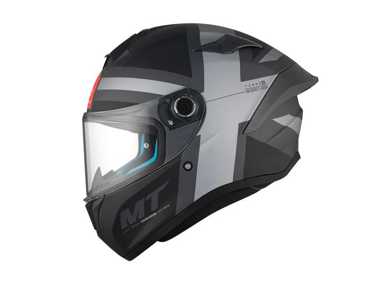 MT TARGO S BRITAIN CASCO DE MOTO C2 BRILLO