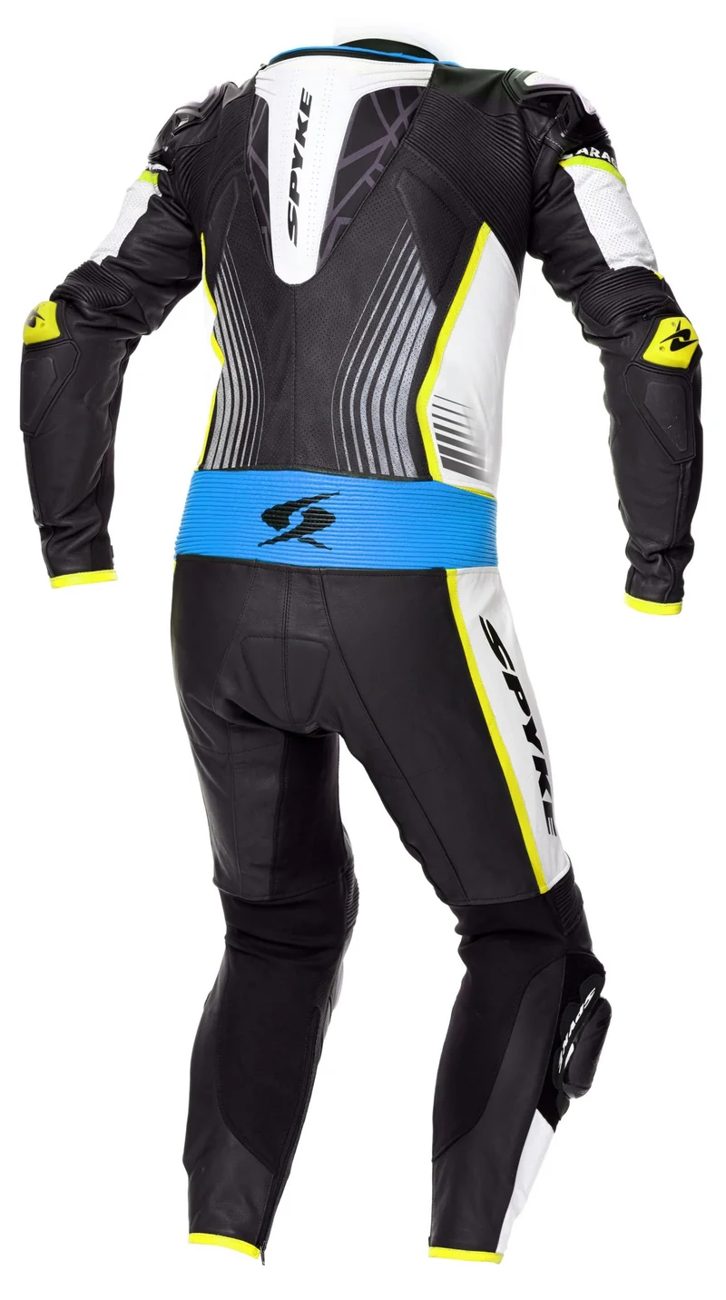 SPYKE ARAGON RACE 1PC SUIT BLUE/BLACK/FLUO YELLOW