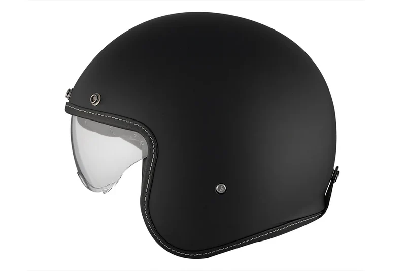MT LE MANS 2 SV S SOLID A1 JET ABIERTO CASCO DE MOTO NEGRO MATE