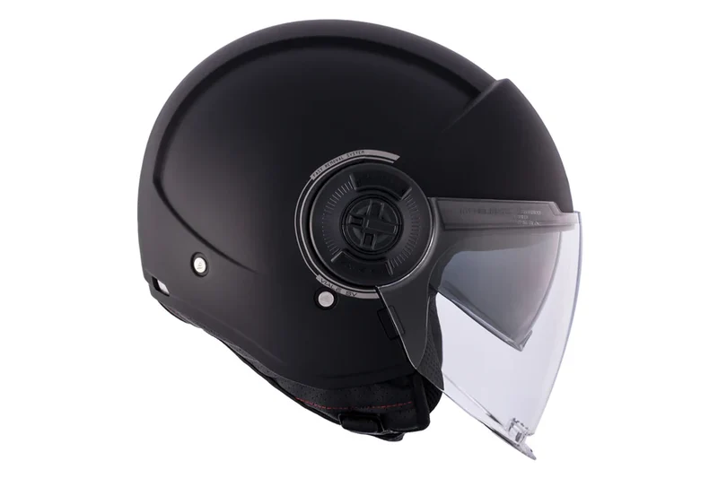MT VIALE SV S SOLID URBANA CASCO DE MOTO A1 NEGRO MATE