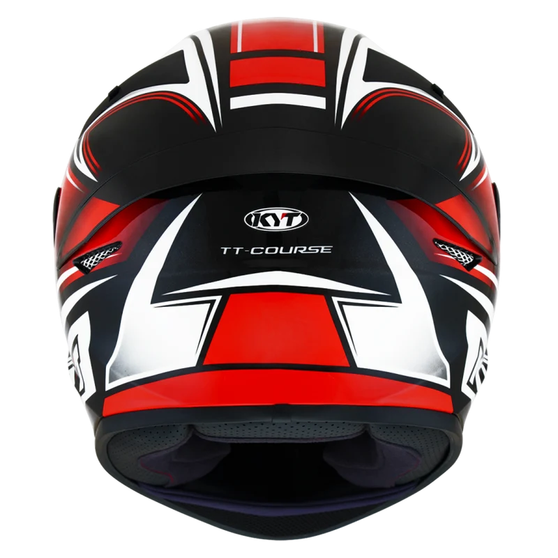 KYT-CASCO TT-COURSE TOURIST RED FLUO
