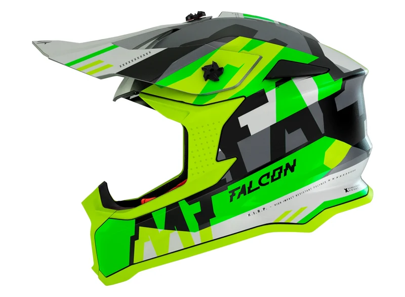 MT MX802 FALCON ARYA CASCO DE MOTO A4 MATE VERDE
