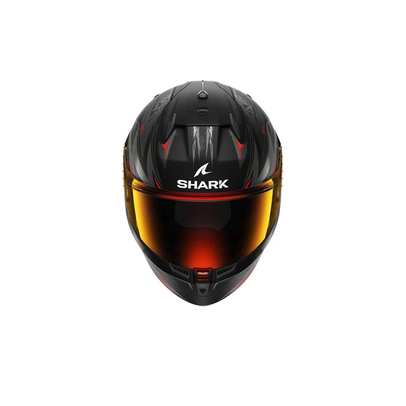 SHARK D SKWAL 3 Blast-R integral Casco negro antracita rojo