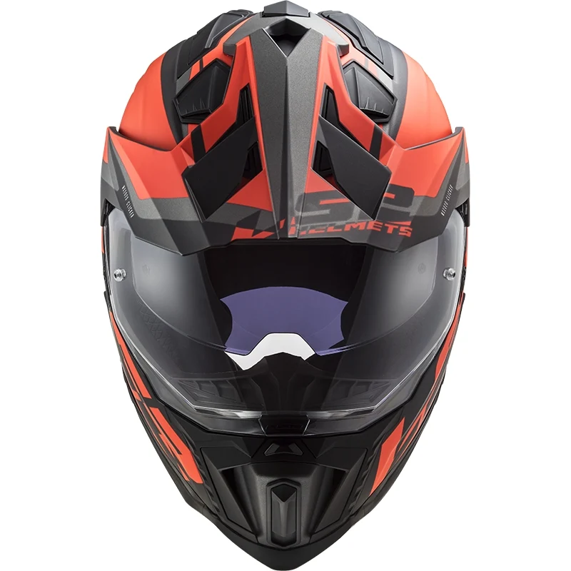 LS2 MX701 EXPLORER ALTER MATT BLACK FL.ORANGE-06