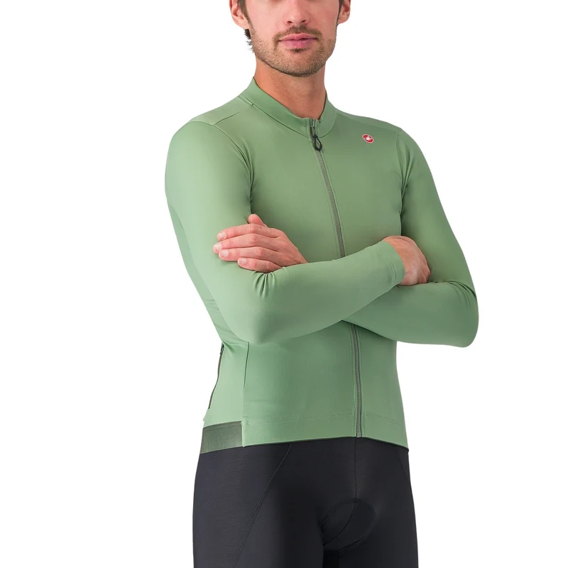 Espresso Thermal Long Sleeve Cycling Jersey