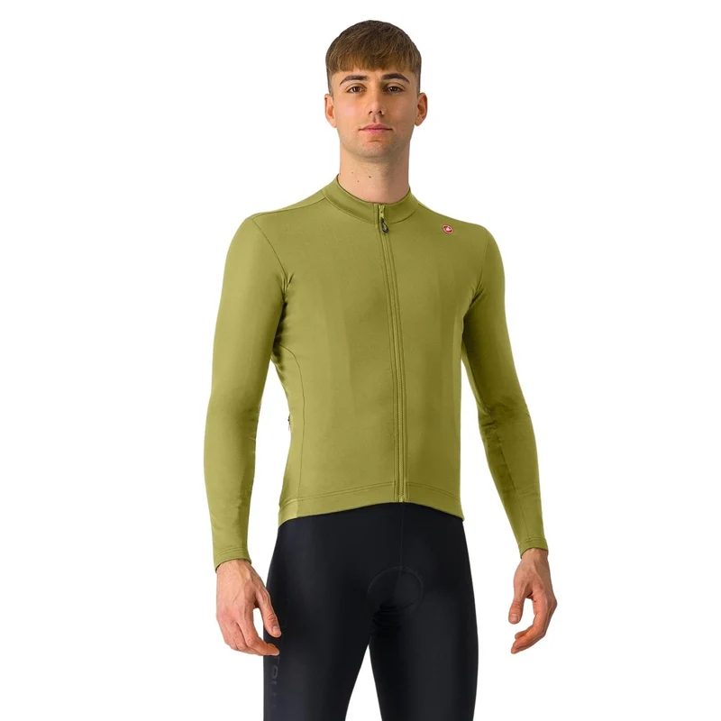 Espresso Thermal Long Sleeve Cycling Jersey