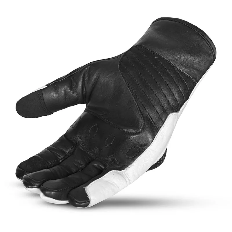R-TECH FALCON VERANO GUANTES DEW MOTO NEGRO BLANCO