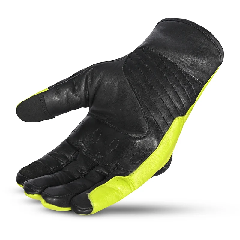 R-TECH FALCON VERANO GUANTES DE MOTO NEGRO AMARILLO FLUOR